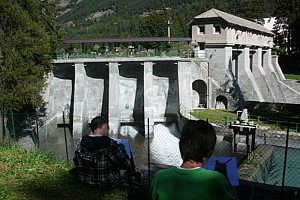 La diga di Brusson