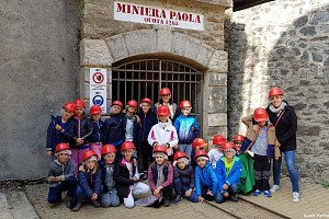 La classe III A allo Scopriminiera