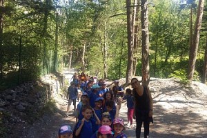 Gita tra i boschi nei dintorni di Bardonecchia