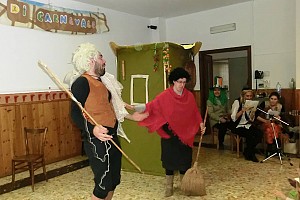 Il pescatore con la moglie brontolona...