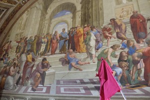 La scuola di Atene di Raffaello