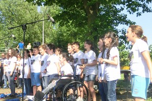 Il saluto della classe Quinta B